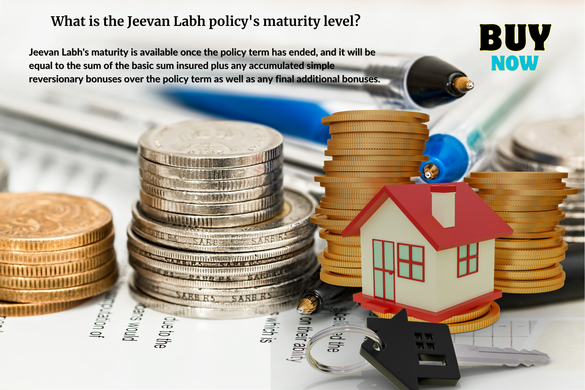 What is the Jeevan Labh policy's maturity level?